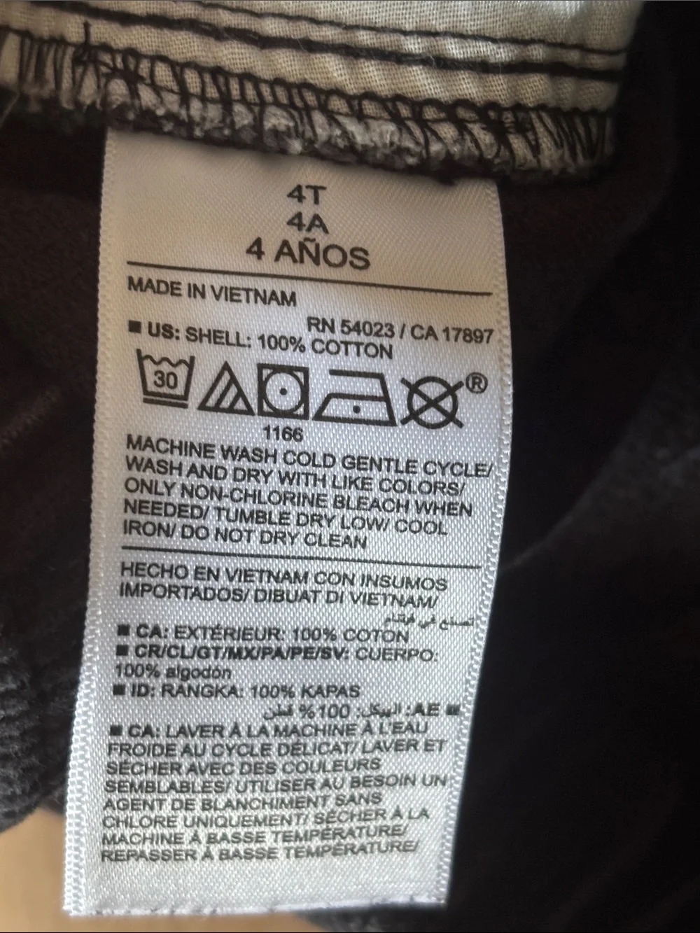 Old Navy Black Corduroy Jogger Pants for Kids